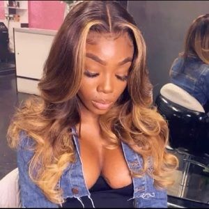 20” Ombré Lace Front Wig
